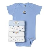 Gerber 5-pk. Multi Onesies - Blue