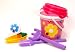 Flower Power Beach Sand Toy Set INCLUDES FREE MESH TOTE BAG
