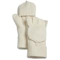 collection eighteen Women's Solid Cashmere Convertible Glove