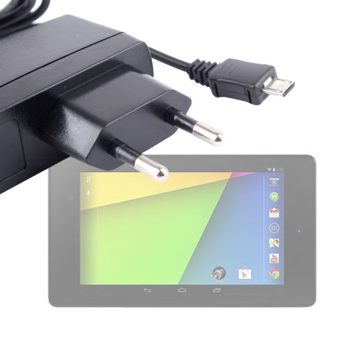 DURAGADGET Chargeur Secteur de première qualité pour tablette Google Nexus 7 2 / 7 II d'Asus, 16GB, 32GB Wifi, Android 4.3 Jelly Bean Snapdragon S4