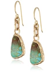 Barse "Basics" Genuine Turquoise Drop Earrings