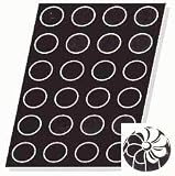 Flexipan Daisies. 2-3/4 dia. x 1 Deep. 24 Molds On Sheet. (Quantity Discount, 5 or more:89.95)