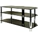 Centurion GT5 Black Premium Contemporary Design Flat Screen 32"-60" Glass Stand
