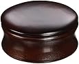 Kingsley Shave Soap Bowl with Lid Dark Wood