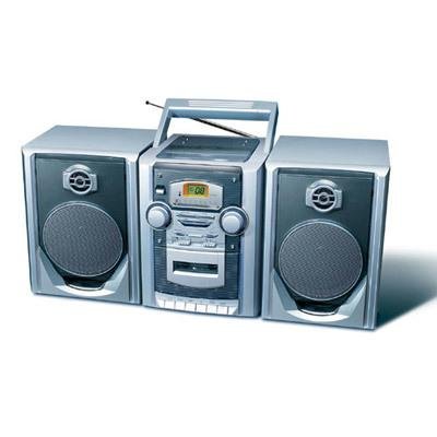 Jwin Jxcd4300 3-Piece Home & Go Cd/Cassette Player