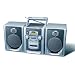 Jwin Jxcd4300 3-Piece Home and Go Cd Cassette Player