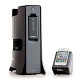 2.4GHz Digital Wireless Indoor/Outdoor Stereo Speaker with Remote and Dual Power Transmitter, Black