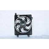 96-00 HYUNDAI ELNTR 97-01 HYUNDAI TBRON COND CONDENSER FAN ASSEMBLY by TYC