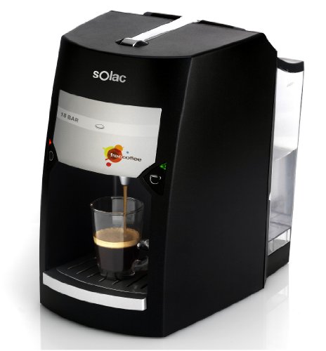 Solac - CE4410 - Cafetière à Expresso - Dosette - Noir
