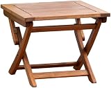 Chichester Eucalyptus Wood Outdoor Side Table with FSC Certified