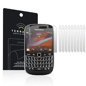 Terrapin � BlackBerry Bold 9900 Screen Protector, 10 in 1 pack