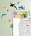 RoomMates New Speed Limit - Awesome Ocean Peel and Stick Wall Decals