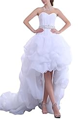 Sweetheart Lace-Up Beaded Wedding Dress 