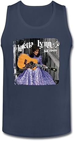TIERTS Men's Full Circle Loretta Lynn Tank Top Size XXL Royal Blue