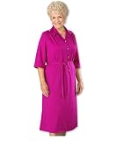 Adaptive Half-Open Back Shirtdress