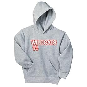 Wildcats 14 Adult Hooded Sweatshirt