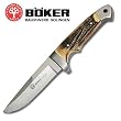 BOKER VOLLINTEGRAL 440C SS 4 5/8" STAG HANDLE