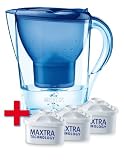 Produkt-Bild: Brita 036 744 Starterpaket Marella Cool, inklusiv 3 Maxtra Kartuschen, blau