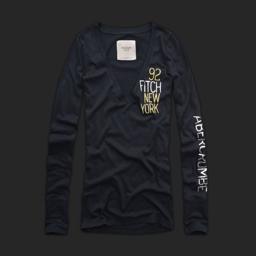 Abercrombie & Fitch Long Sleeve Julia – Navy ( S )