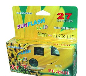 Flashback With Flash Disposable Camera