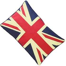 Union Jack / British Flag Cushion, Multi, 40 x 60 Cm