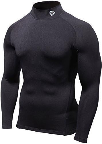 TM-T11-BLK_X-Large Tesla New Men's Cool Compression long sleeve quick dry Running sports Baselayer Underwear underlayer climbing hiking hunting skin clothe by Tesla Gear