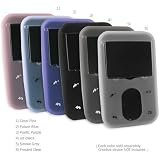 FlexiSkin - The Soft Low-Profile Case for Creative Zen Vision:M (30GB) (Smoke Grey (with kickstand))