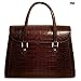 Jack Georges 255BRN Paula - Kelly Flap Bag brown Image