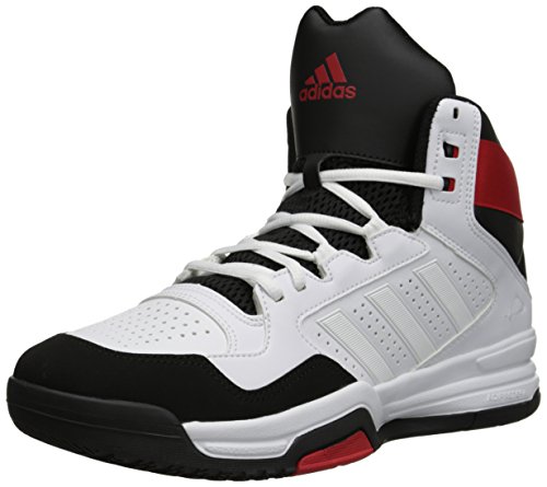 adidas Performance Men s Electrify Performance Basketball Shoe, White/Running White/Black, 9 M US