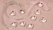 Clear Acrylic Heart Wedding Favor Charms - Package of 125 Charms