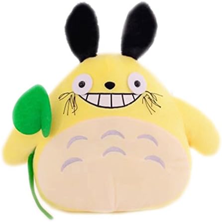 Lovely Totoro Doll Plush Toy Soft Stuffed Plush 20cm (yellow)