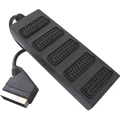 Universalzubeh�r Multi-Scart-Adapter Schwarz