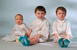 Medline Disposable Pediatric Patient Wear - Pediatric Gown, 9-12 years, velcro closure - Qty of 50