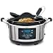 Slowcooker Digital 5.5L Edelstahl mit Thermometer Slow Cooker Schongarer