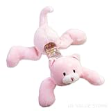 Baby Girl Rattle, Cat Dottie Dots Beanstix Rattle