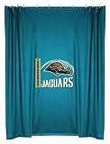 JACKSONVILLE JAGUARS OFFICIAL TEAM JERSEY SHOWER CURTAIN