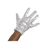Produkt-Bild: T-UP Wei&szlig;er Pailletten-Handschuh