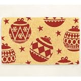 Christmas Ornaments Coir Doormat