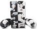 Polar Camouflage Silicone Skins for Nintendo Wii Remote and Nunchuk Controllers, by Vortex (TM)