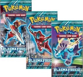 Pokemon Plasma Freeze Sealed Booster Packs - Lot of 3 - On Sale