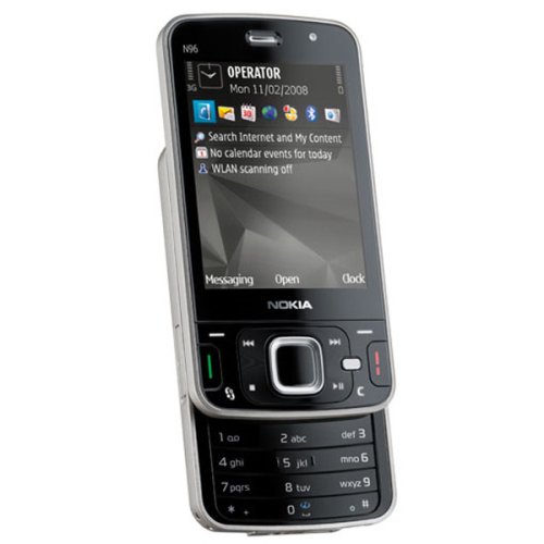 Nokia N96 Smartphone (UMTS, WLAN, A-GPS, Organizer, Kamera mit 5 MP)