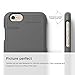elago iPhone 6 Plus Case, [Glide Limited-Edition][Dark Grey/Italian Rose] - [Mix and Match][Premium Armor][True Fit] – for iPhone 6 Plus Only