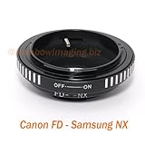 RainbowImaging Canon FD Lens to Samsung NX NX100 NX10 NX5 Camera Mount Adap ....
