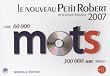 Le Nouveau Petit Robert 2007: de la langue francaise (CDROM Edition) (French Edition)
