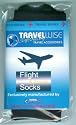 TRAVEL WISE Flight & Travel Graduated Compression Socks (DVT) - BLACK/SMALL