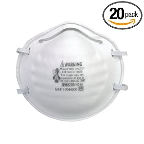 3M 8200 Particulate Respirator N95, 20-Pack by 3M