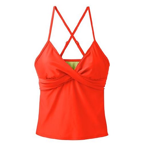 Athleta Solid Bra Cup Twistini Tankini
