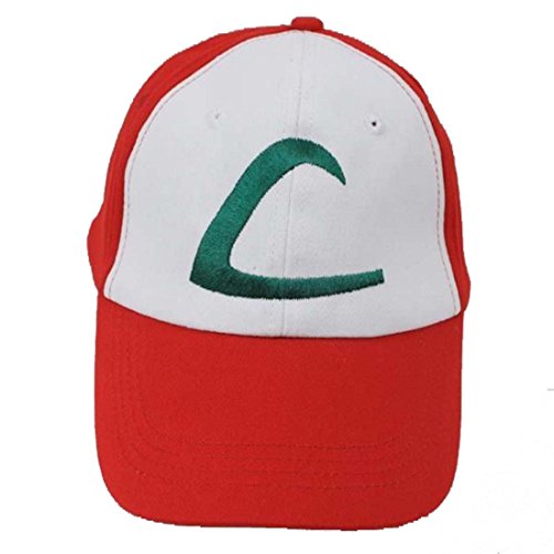Nintendo Pokemon Ash Ketchum Cap Embroidered Hat One Size-A