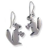 Love Nut Sterling Silver Charm Earrings