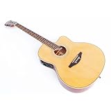 Dreadnought Western Gitarre, Fichten Decke, natur 4EQvon "Pasadena"